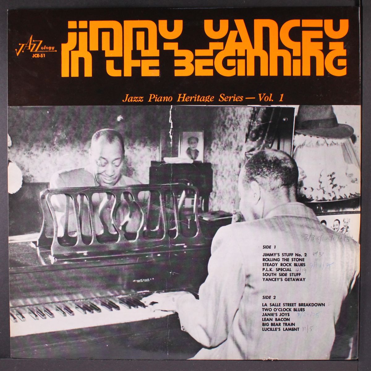 in the beginning by JIMMY YANCEY