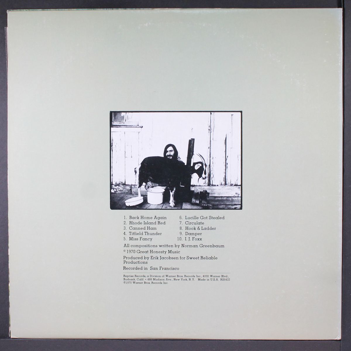 back home again by NORMAN GREENBAUM