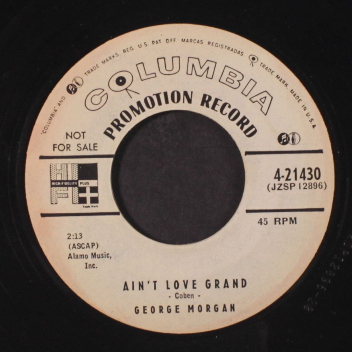 ain't love grand by GEORGE MORGAN