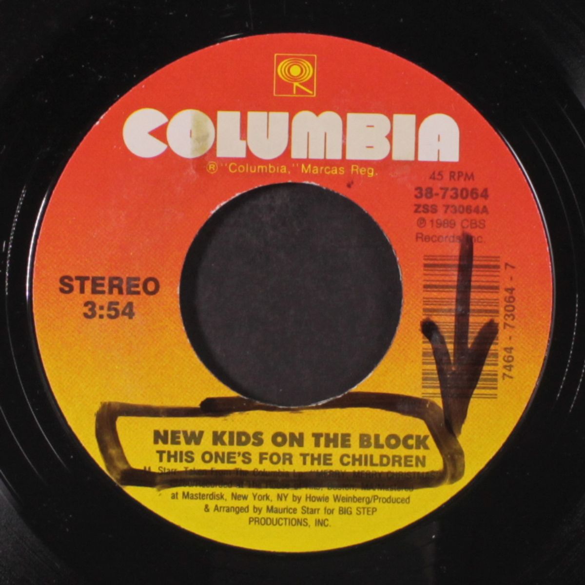funky, funky xmas / this one's for the children by NEW KIDS ON THE BLOCK