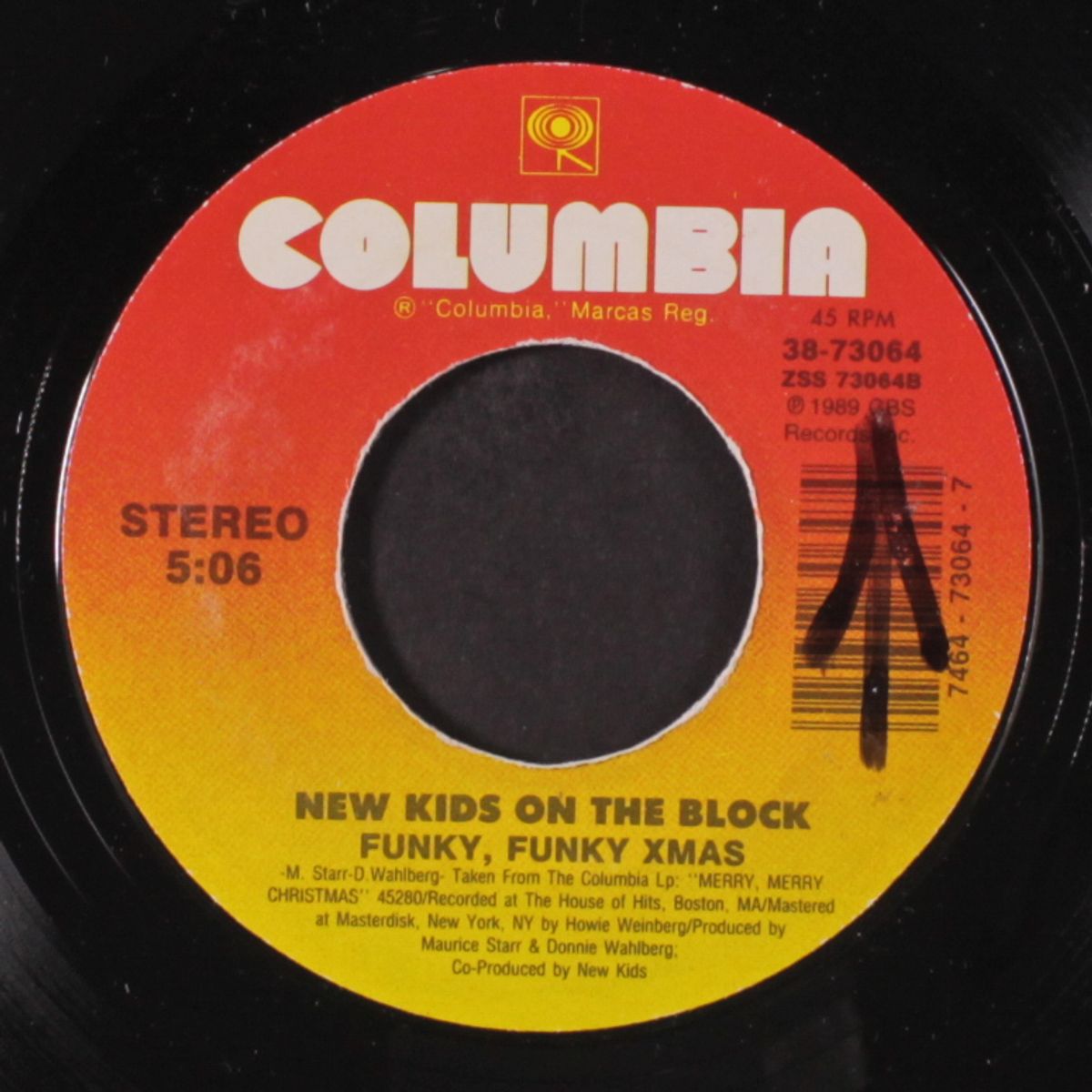funky, funky xmas / this one's for the children by NEW KIDS ON THE BLOCK