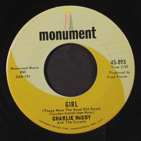 CHARLIE MCCOY & ESCORTS