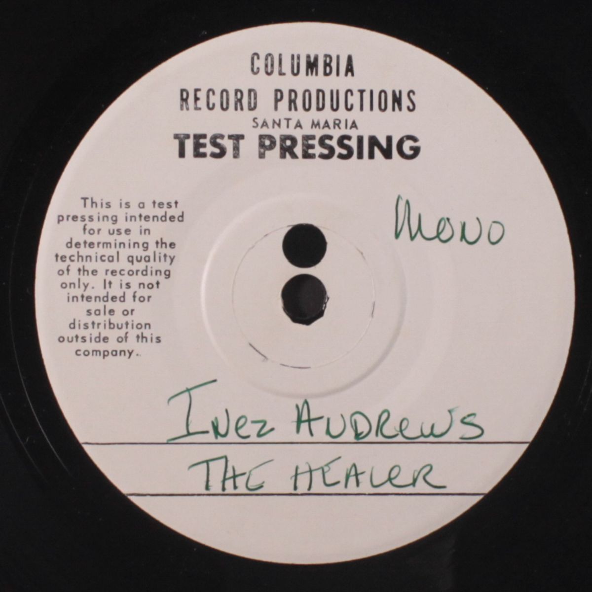 the healer / mono by INEZ ANDREWS