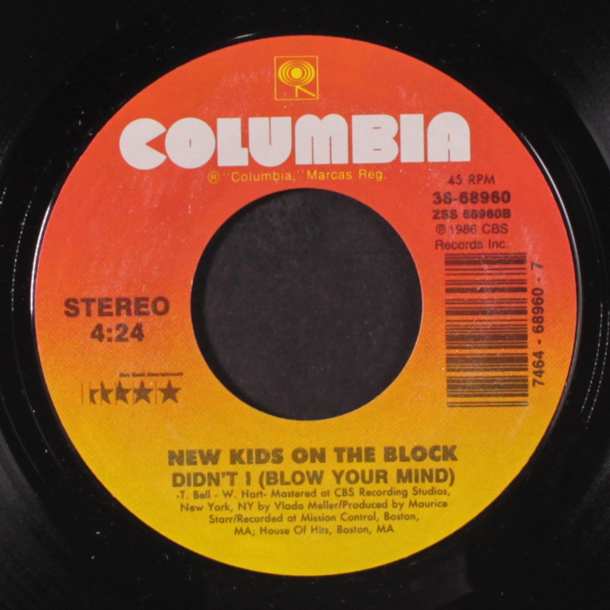 didn't i (blow your mind / hangin' tough) by NEW KIDS ON THE BLOCK