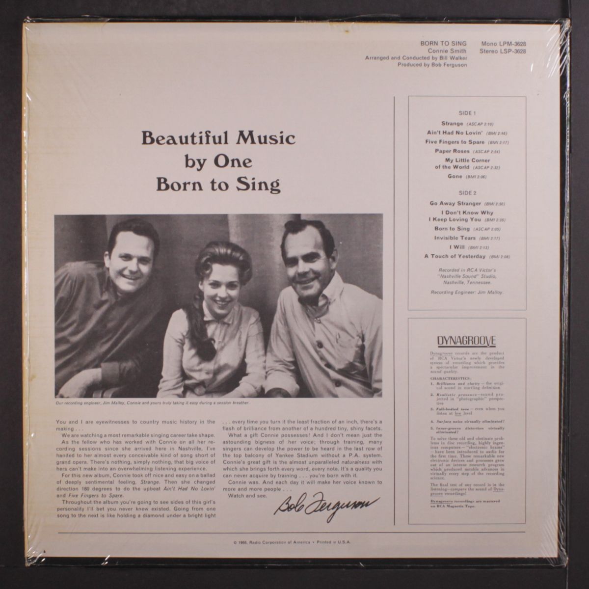 born to sing by CONNIE SMITH