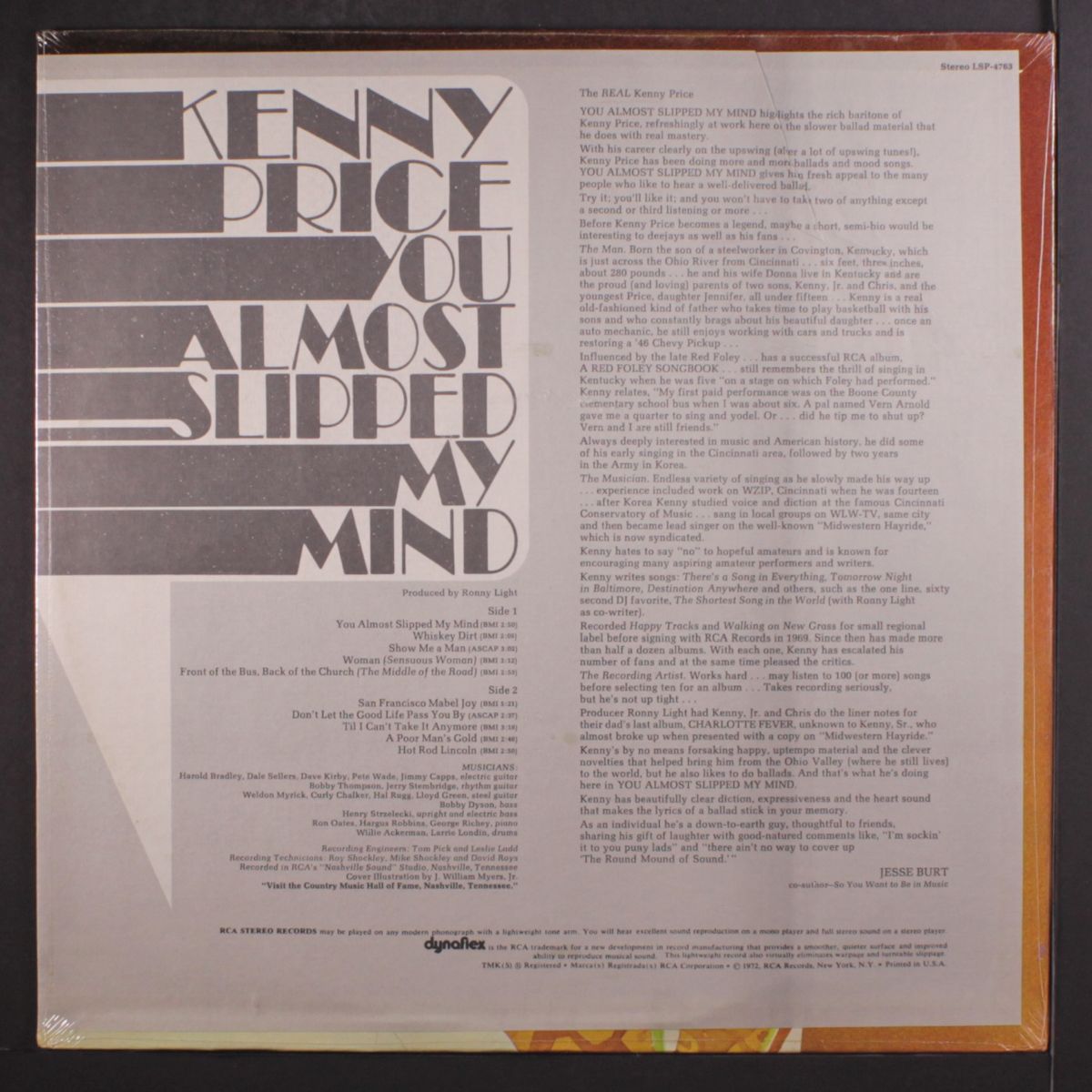 you almost slipped my mind by KENNY PRICE