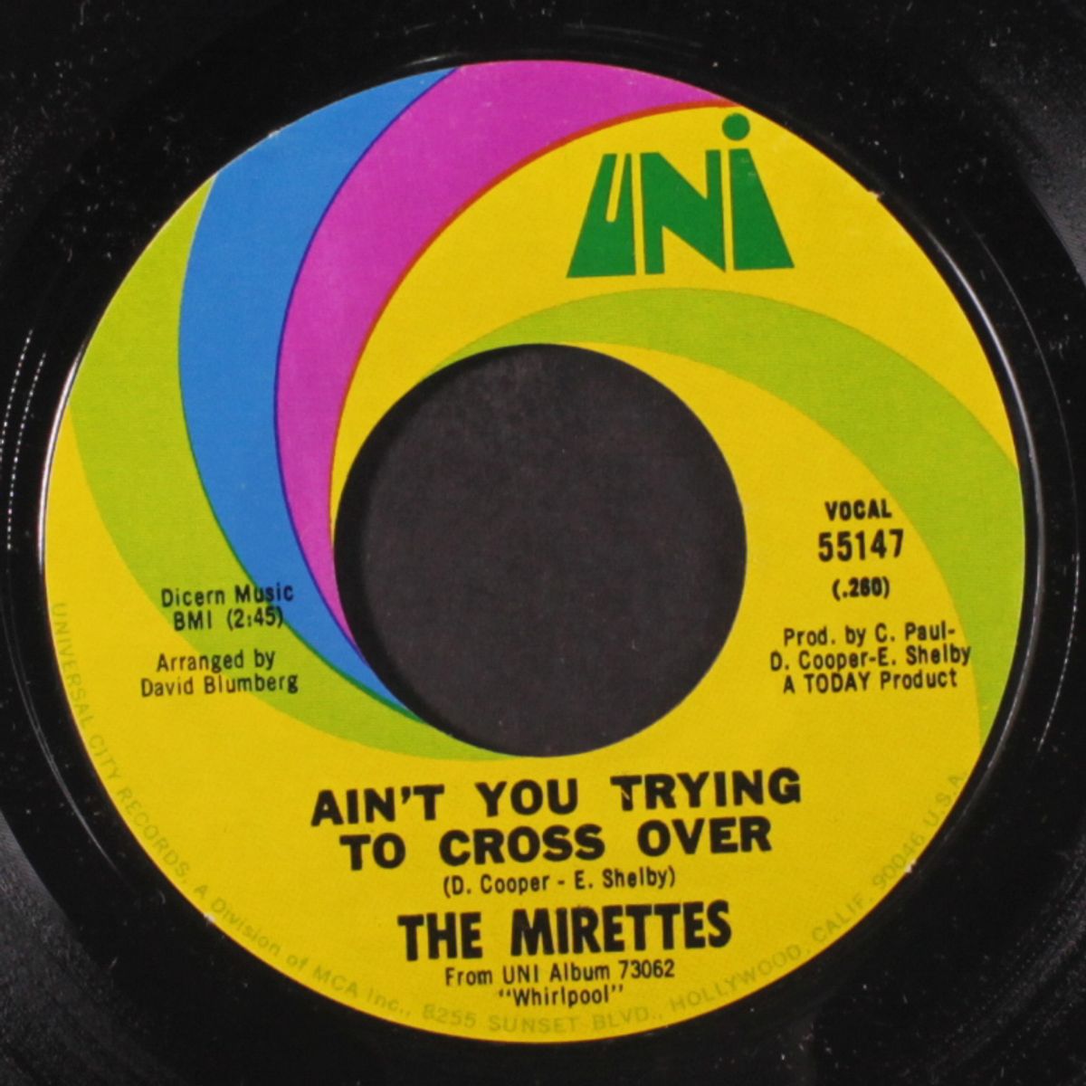 whirlpool / ain't you trying to cross over by MIRETTES