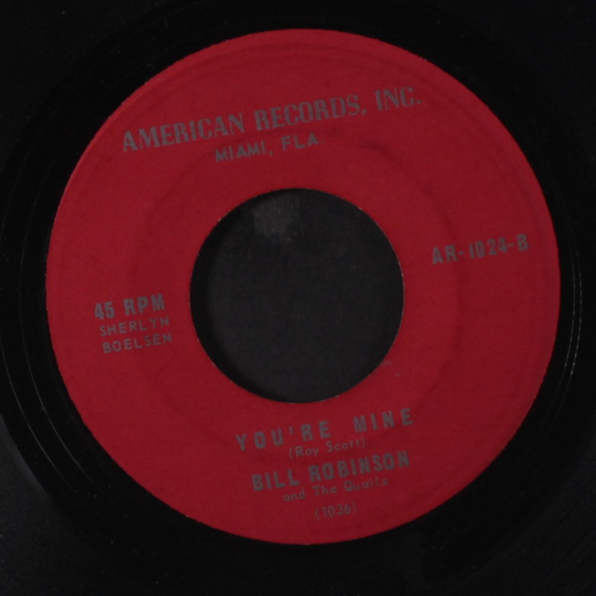congo dance party / you're mine by BILL ROBINSON & QUAILS