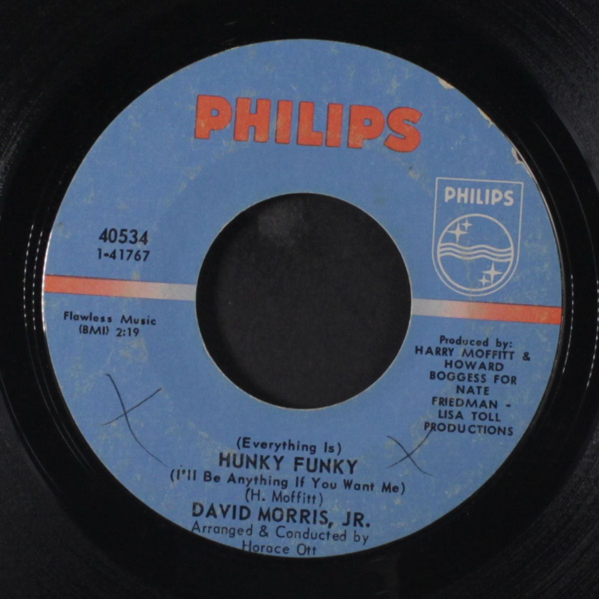 hunky funky / two hearts one summer day by DAVID MORRIS, JR.