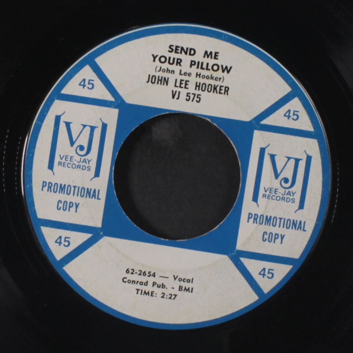 don't look back / send me your pillow by JOHN LEE HOOKER