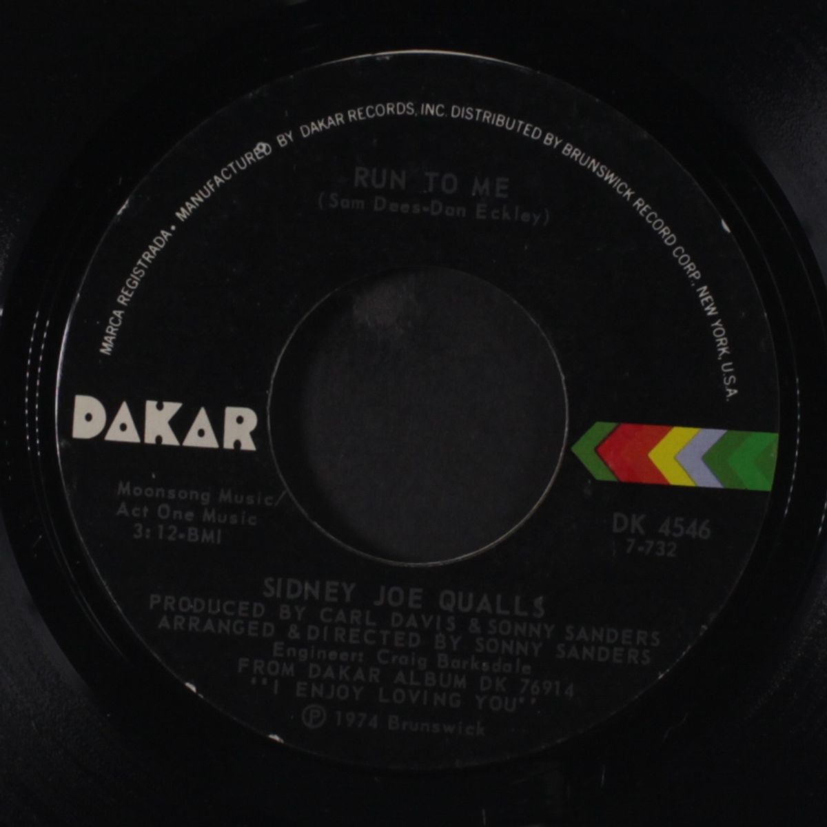 run to me / please help me by SIDNEY JOE QUALLS