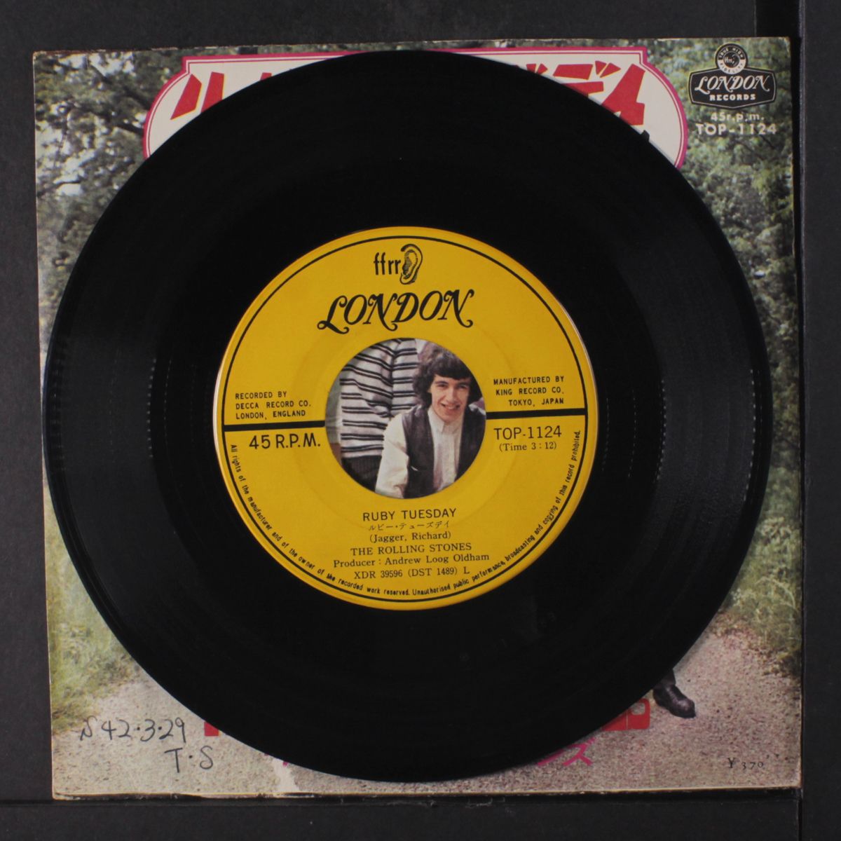 ruby tuesday / let`s spend the night together by ROLLING STONES