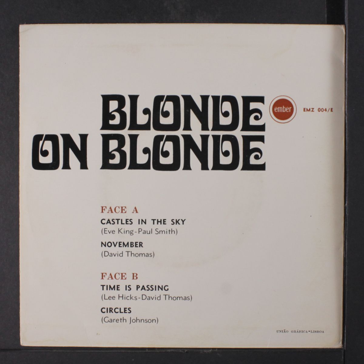castles in the sky / november / time is passing / circles by BLONDE ON BLONDE