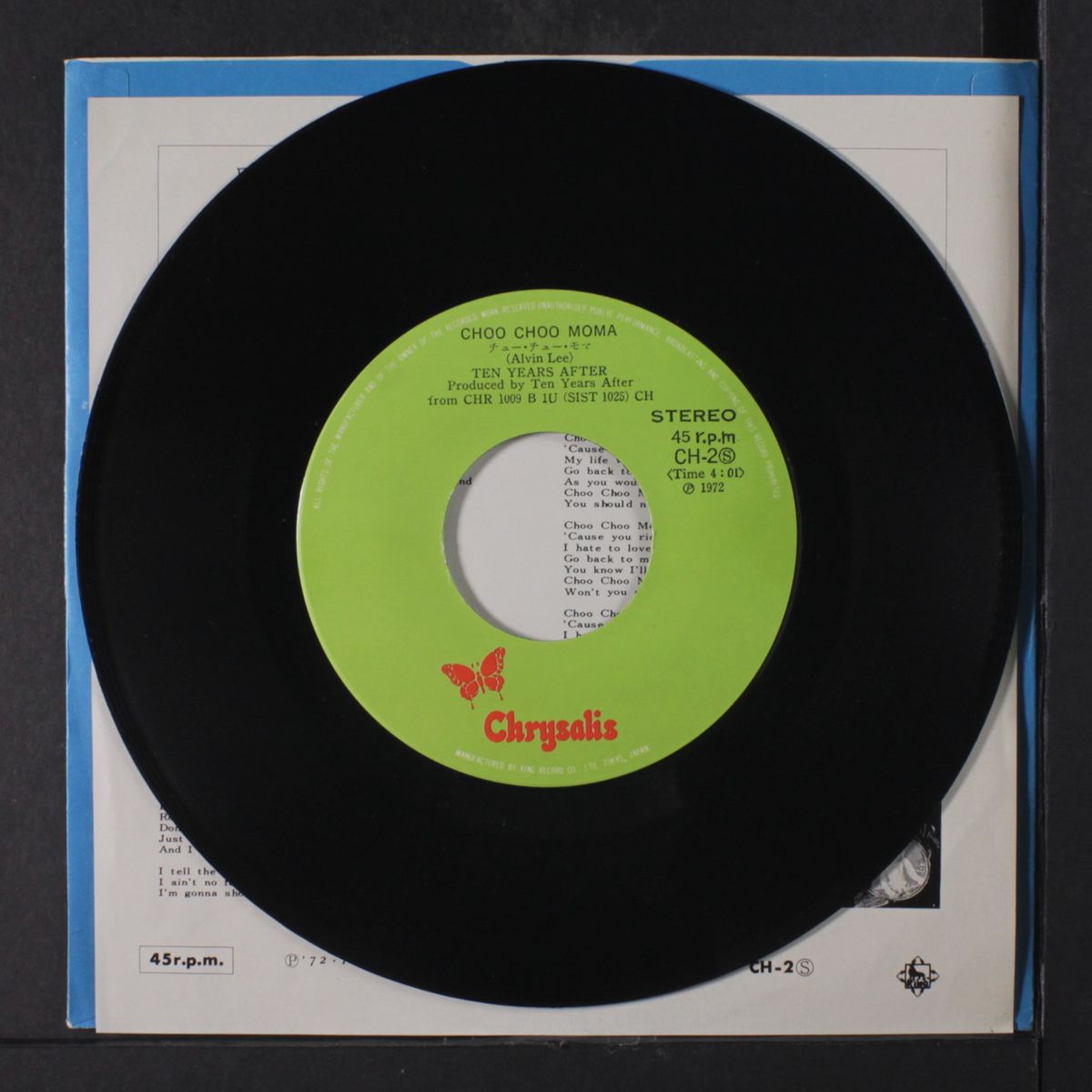 rock & roll music to the world / choochoo mama by TEN YEARS AFTER