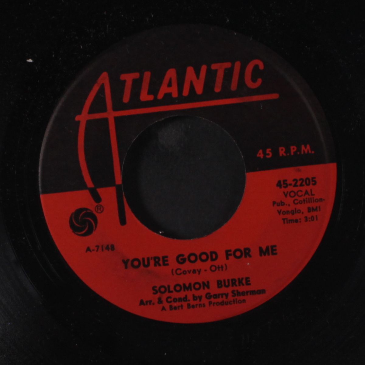 you're good for me / beautiful brown eyes by SOLOMON BURKE