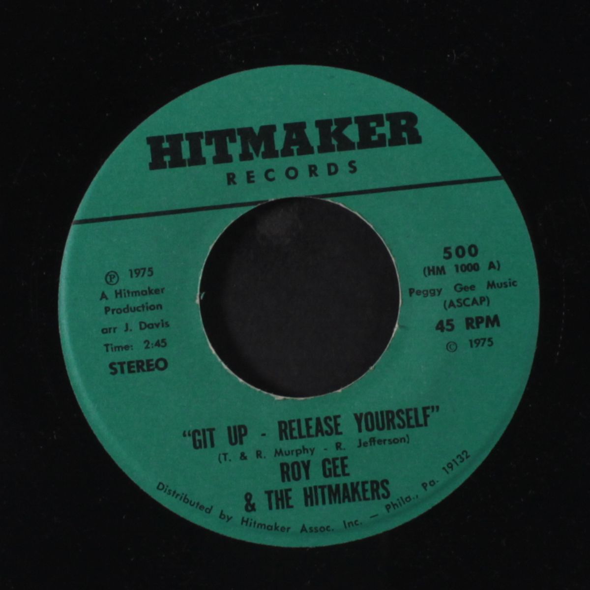 i can't do it all by myself / git up - release yourself by ROY GEE & HITMAKERS