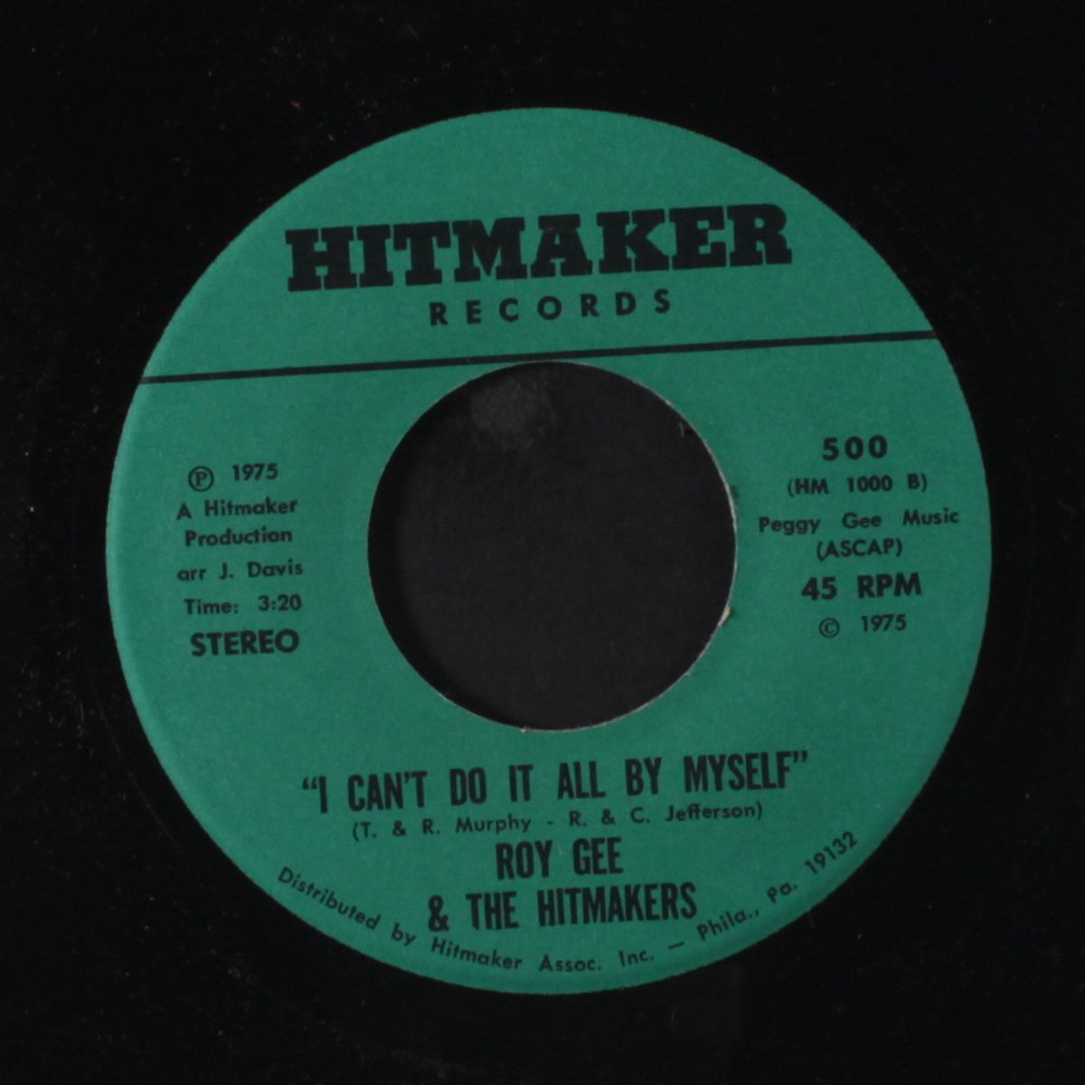 i can't do it all by myself / git up - release yourself by ROY GEE & HITMAKERS