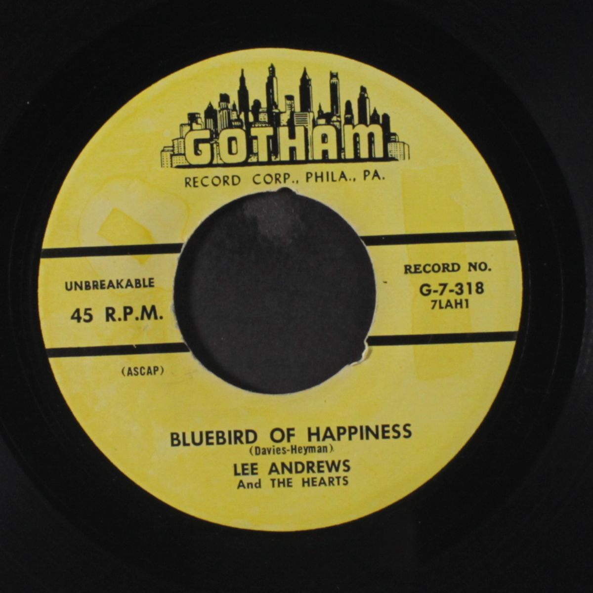 bluebird of happiness by LEE ANDREWS & HEARTS