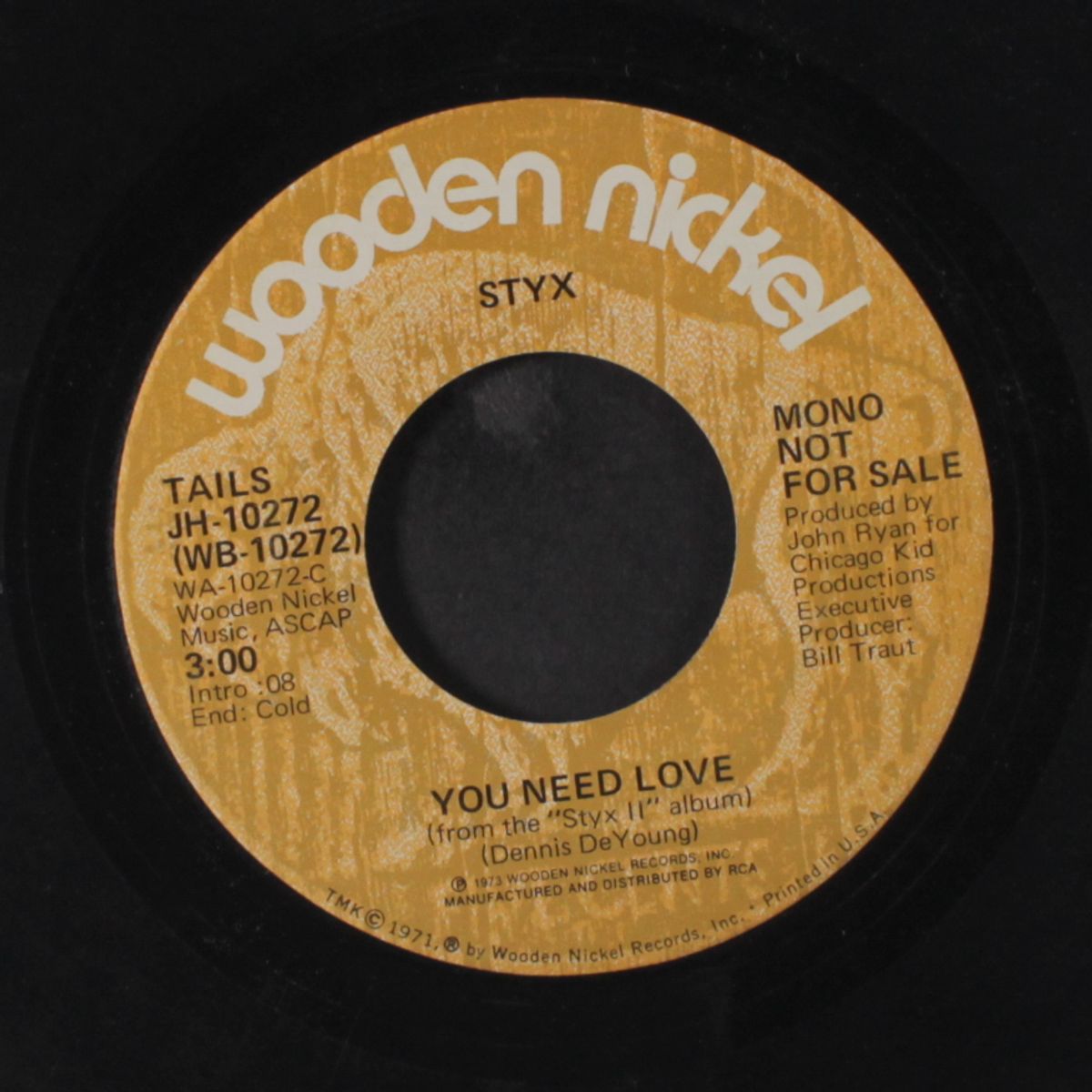 you need love by STYX