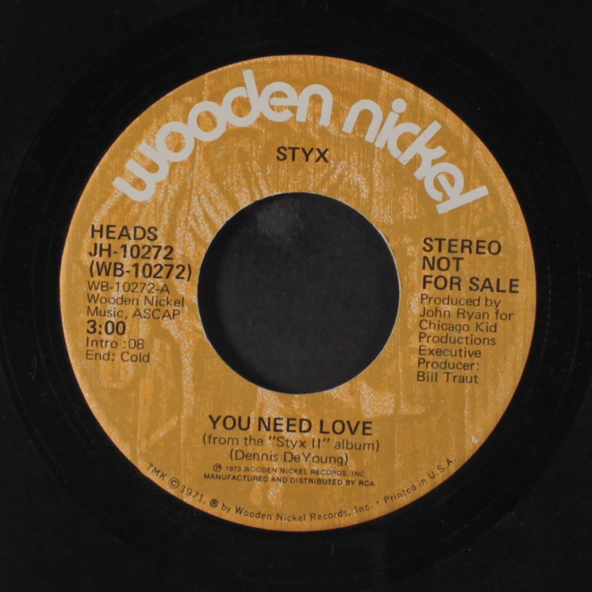 you need love by STYX