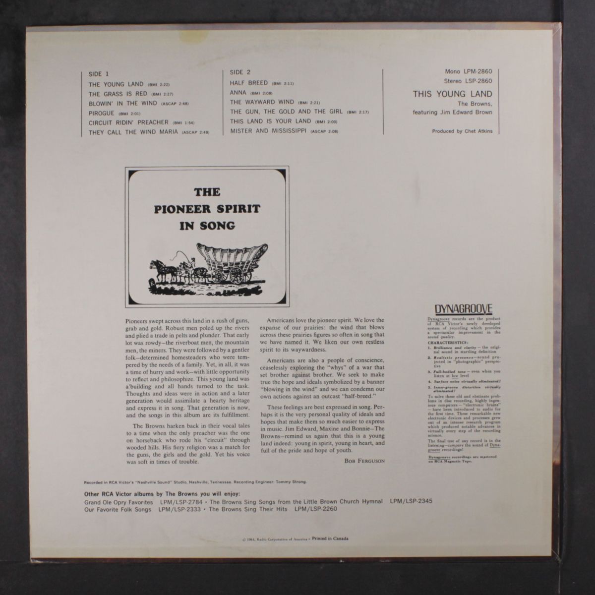 this young land by BROWNS
