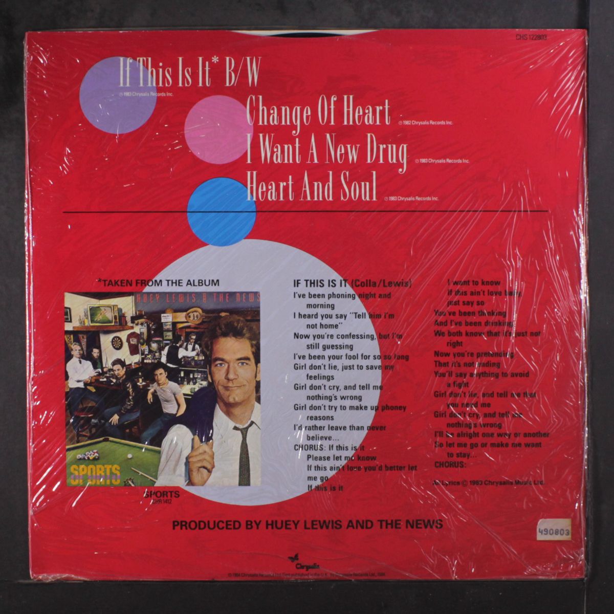 if this is it +3 by HUEY LEWIS & NEWS