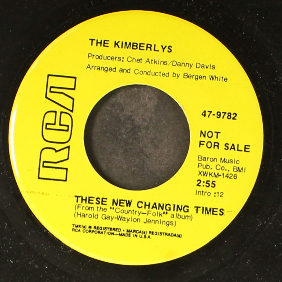 drivin' nails in the wall / these new changing times by KIMBERLYS