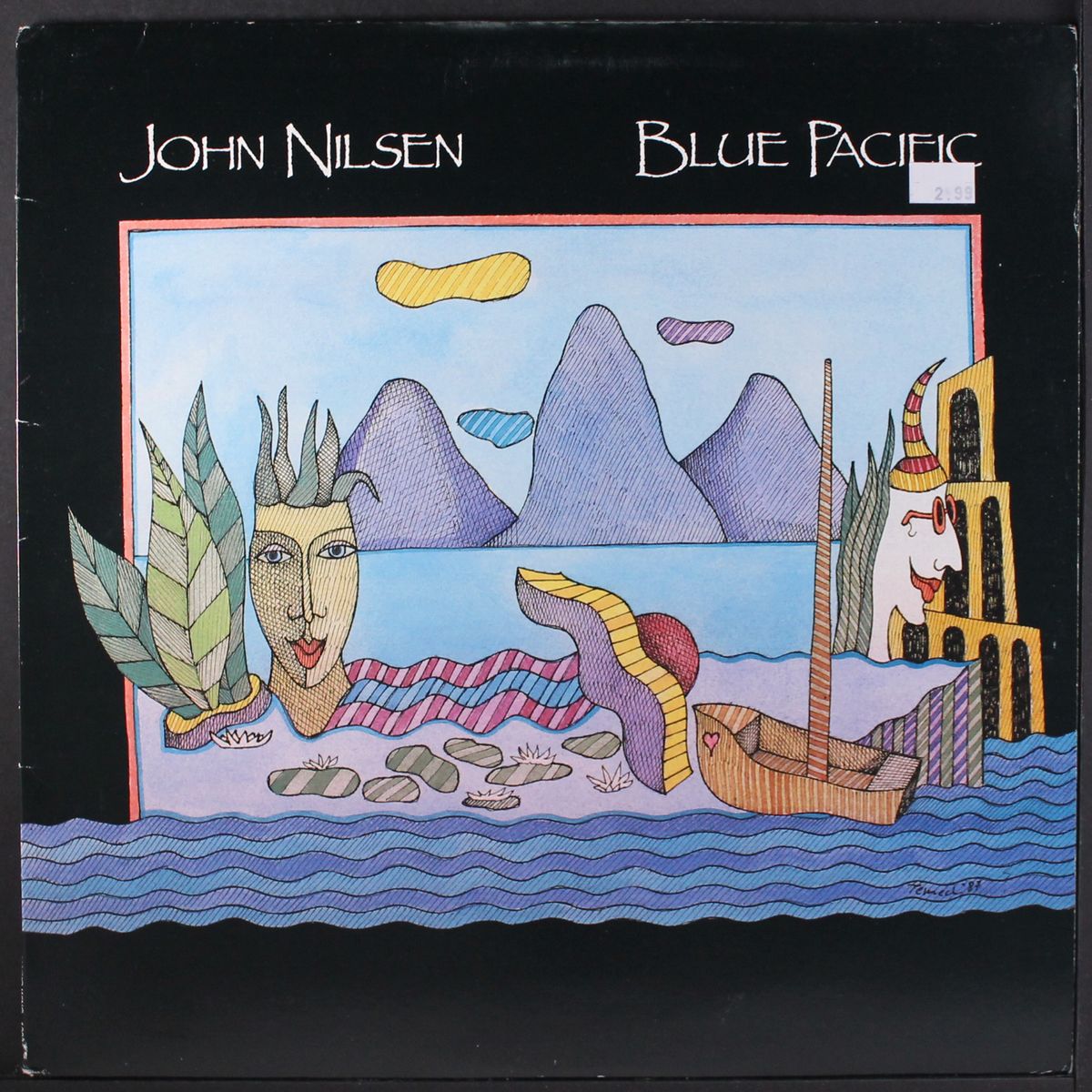 blue pacific by JOHN NILSEN