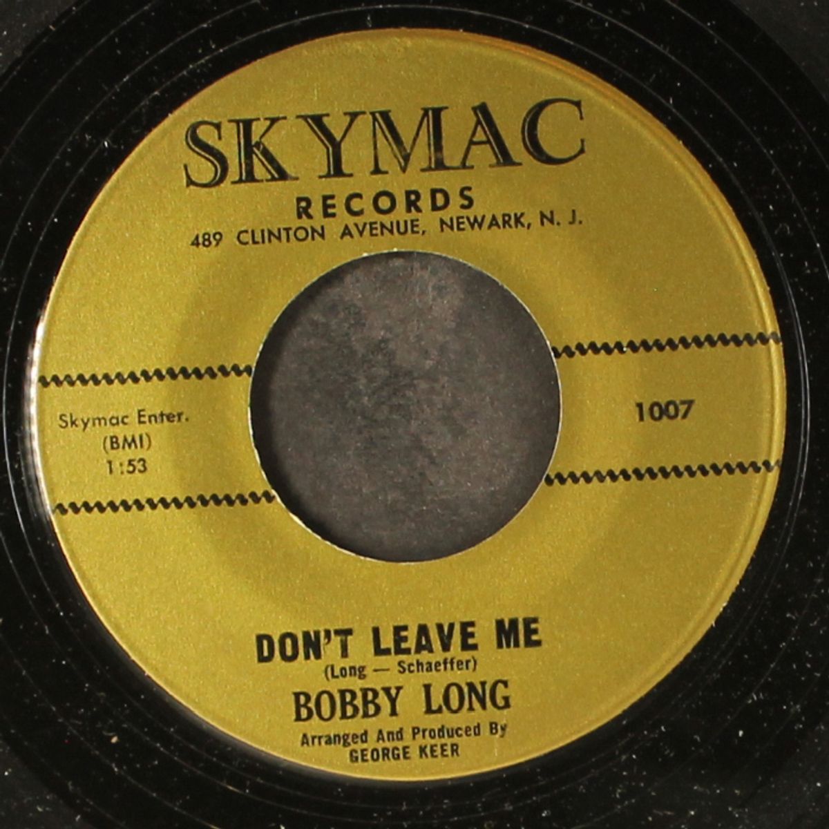 just for a day / don't leave me by BOBBY LONG