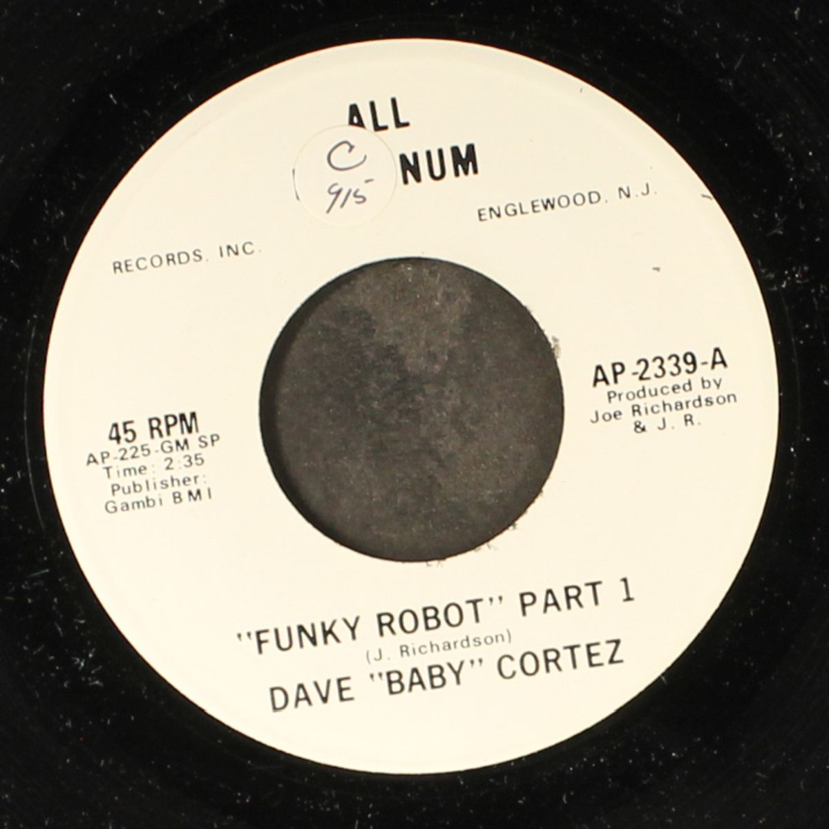 funky robot part 1 by DAVE 'BABY' CORTEZ