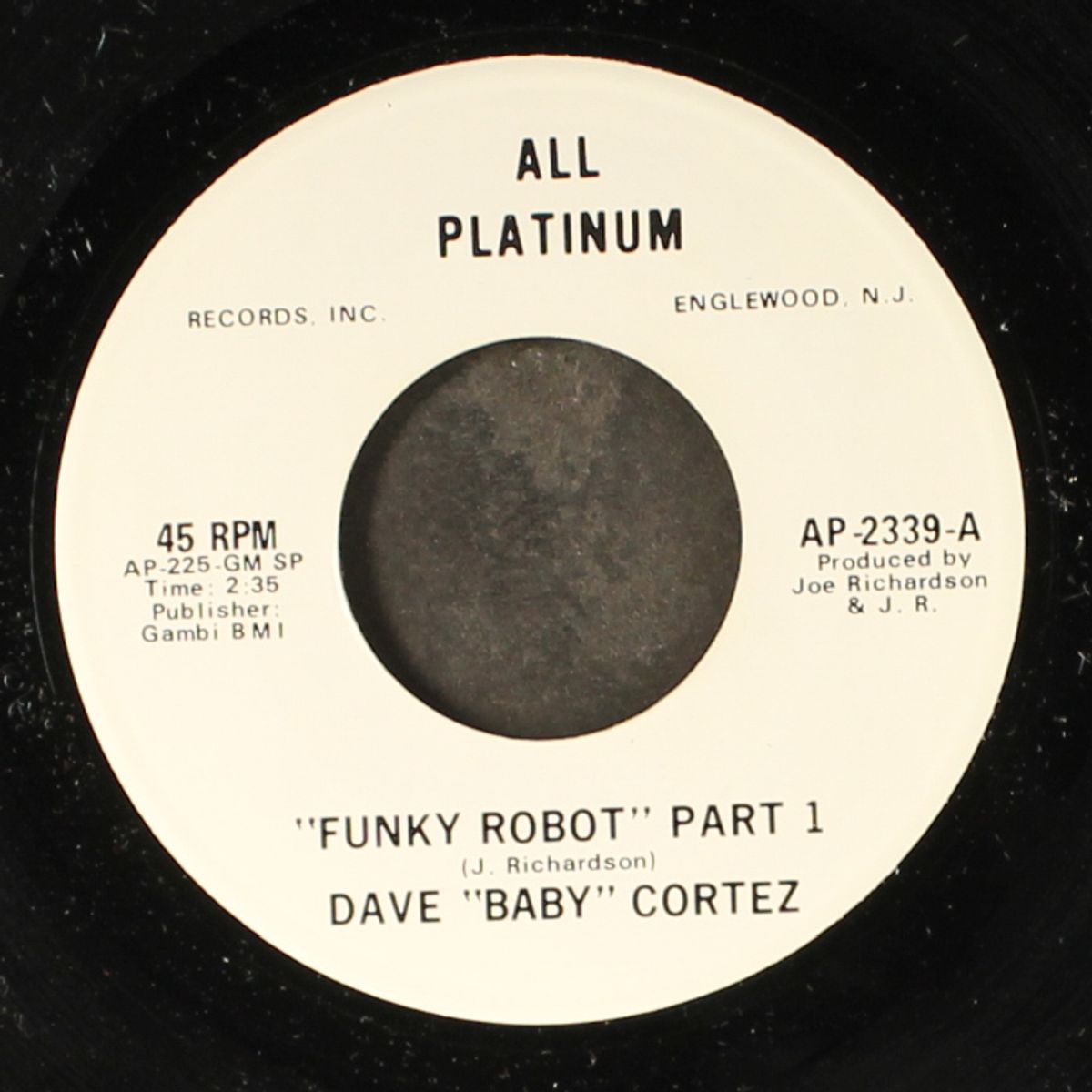 funky robot part 1 by DAVE 'BABY' CORTEZ