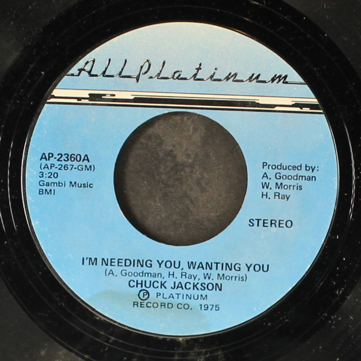 i'm needing you, wanting you / shine, shine, shine by CHUCK JACKSON