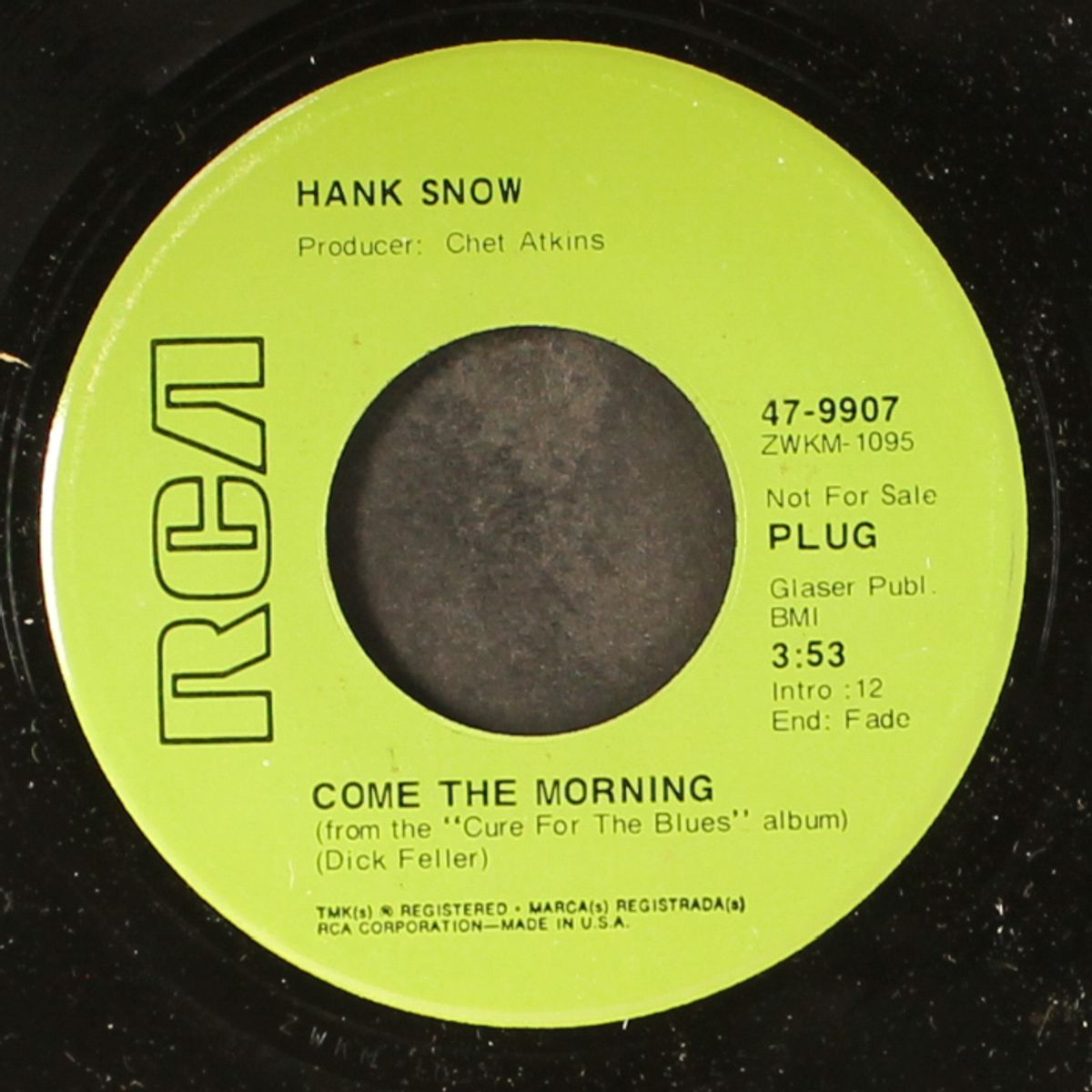 come the morning / francesca by HANK SNOW