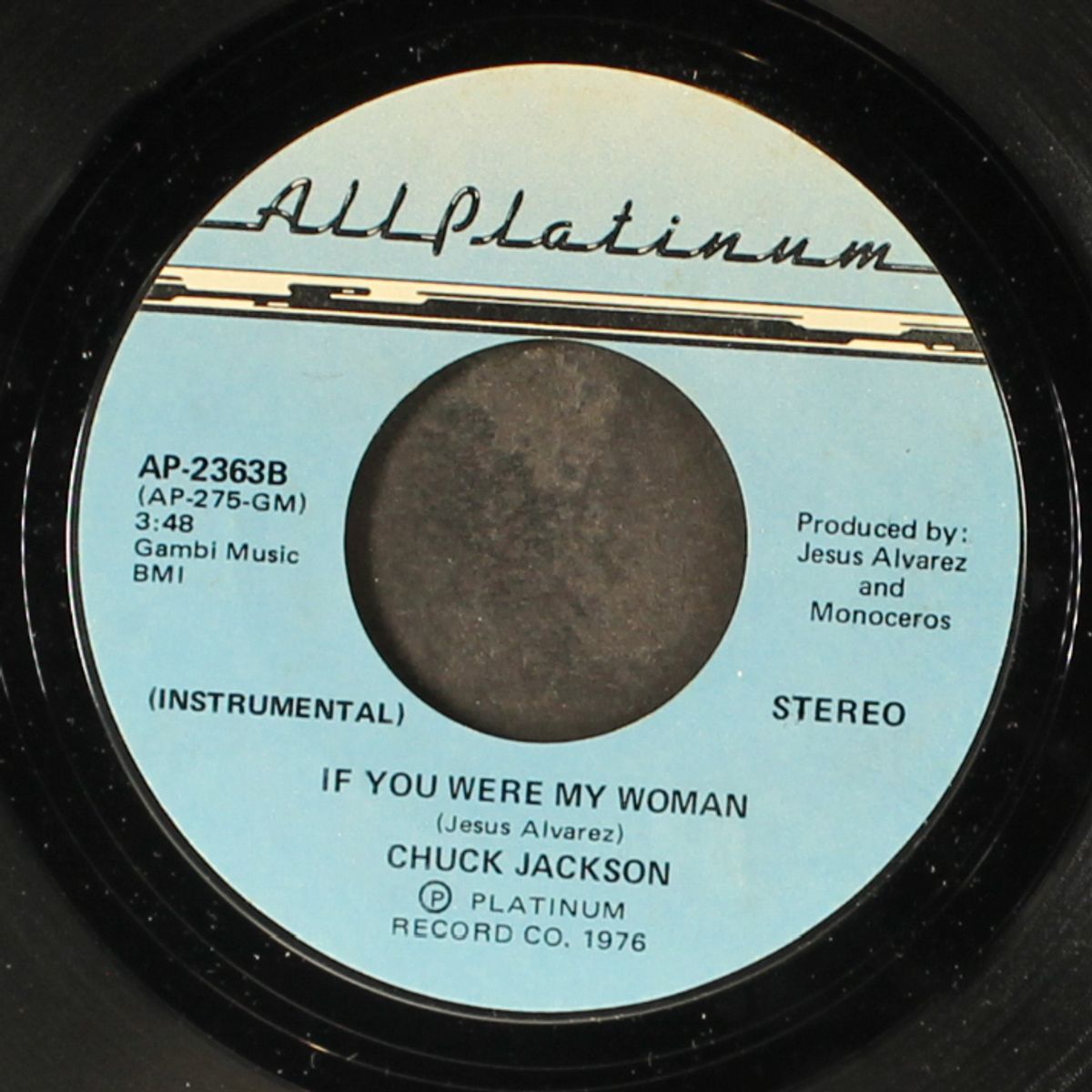 if you were my woman / instro by CHUCK JACKSON
