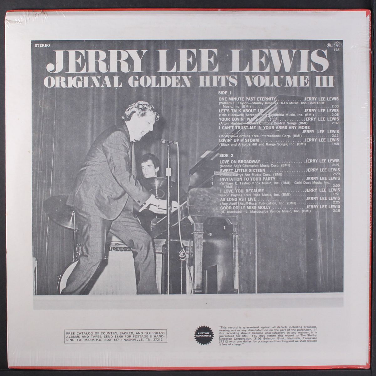 original golden hits, vol. 3 by JERRY LEE LEWIS