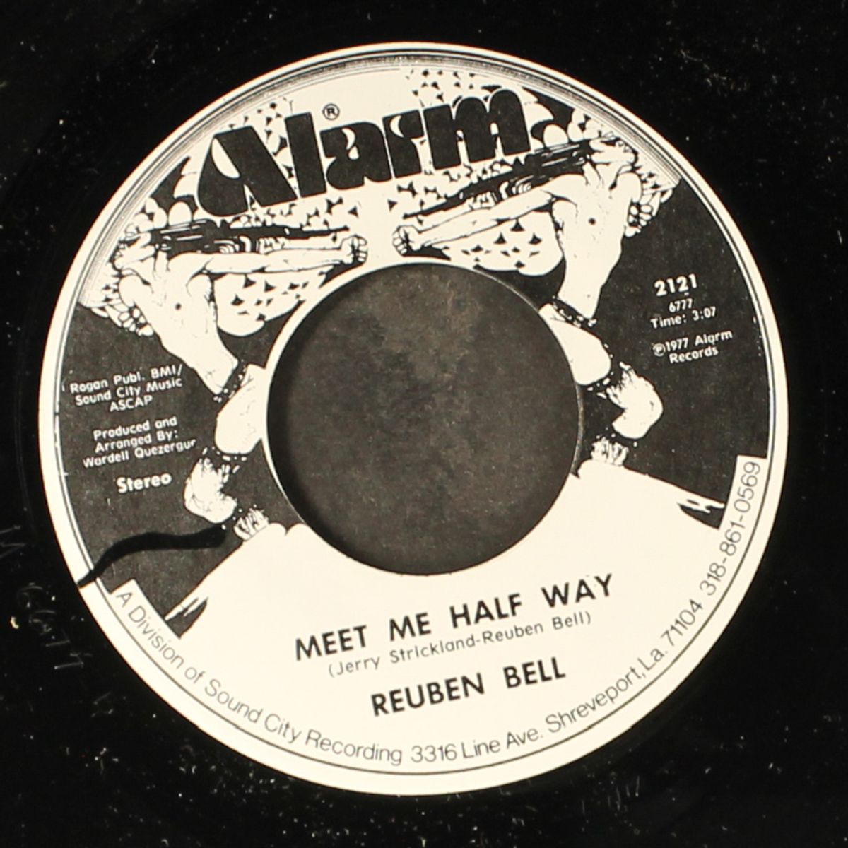 one sided love affair / meet me half way by REUBEN BELL