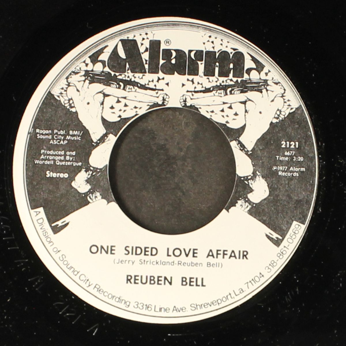 one sided love affair / meet me half way by REUBEN BELL
