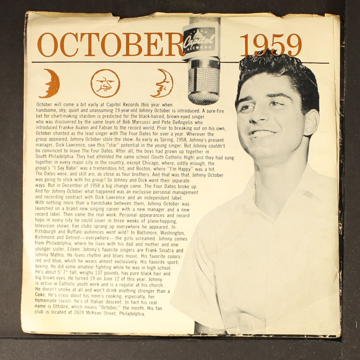 growin' prettier / young and in love by JOHNNY OCTOBER