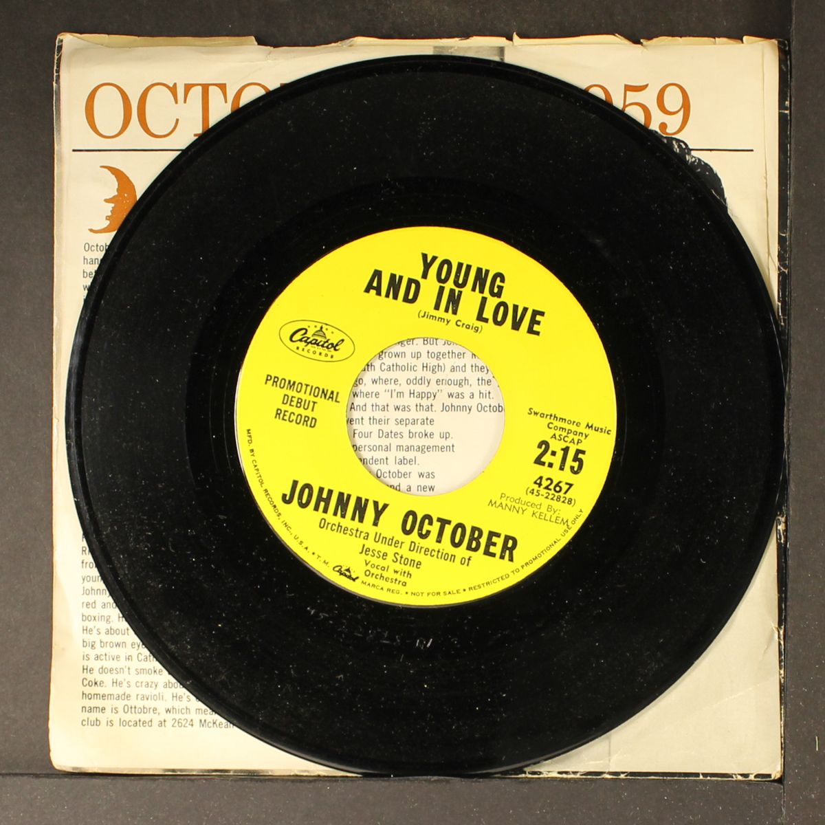 growin' prettier / young and in love by JOHNNY OCTOBER