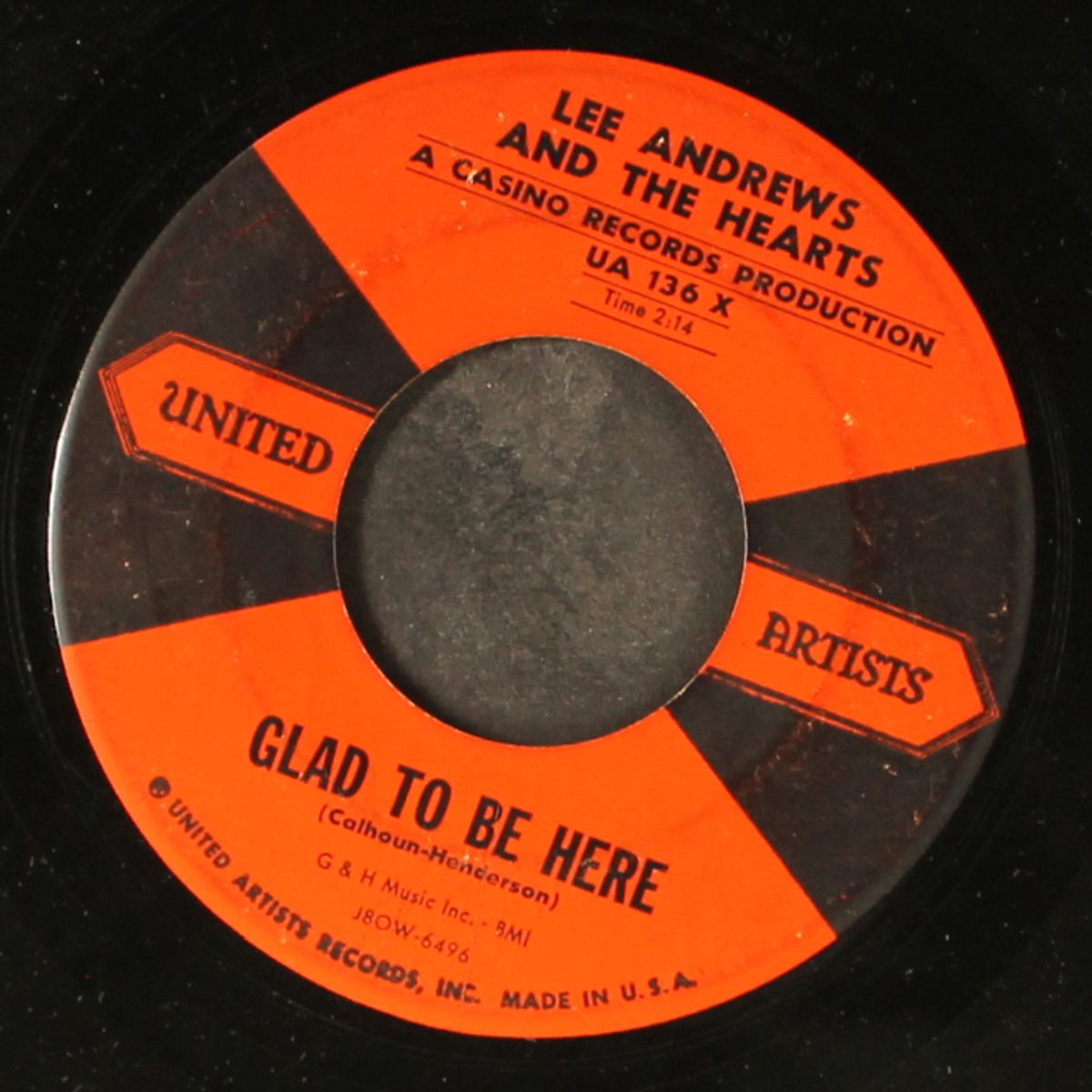 why do i / glad to be here by LEE ANDREWS & HEARTS