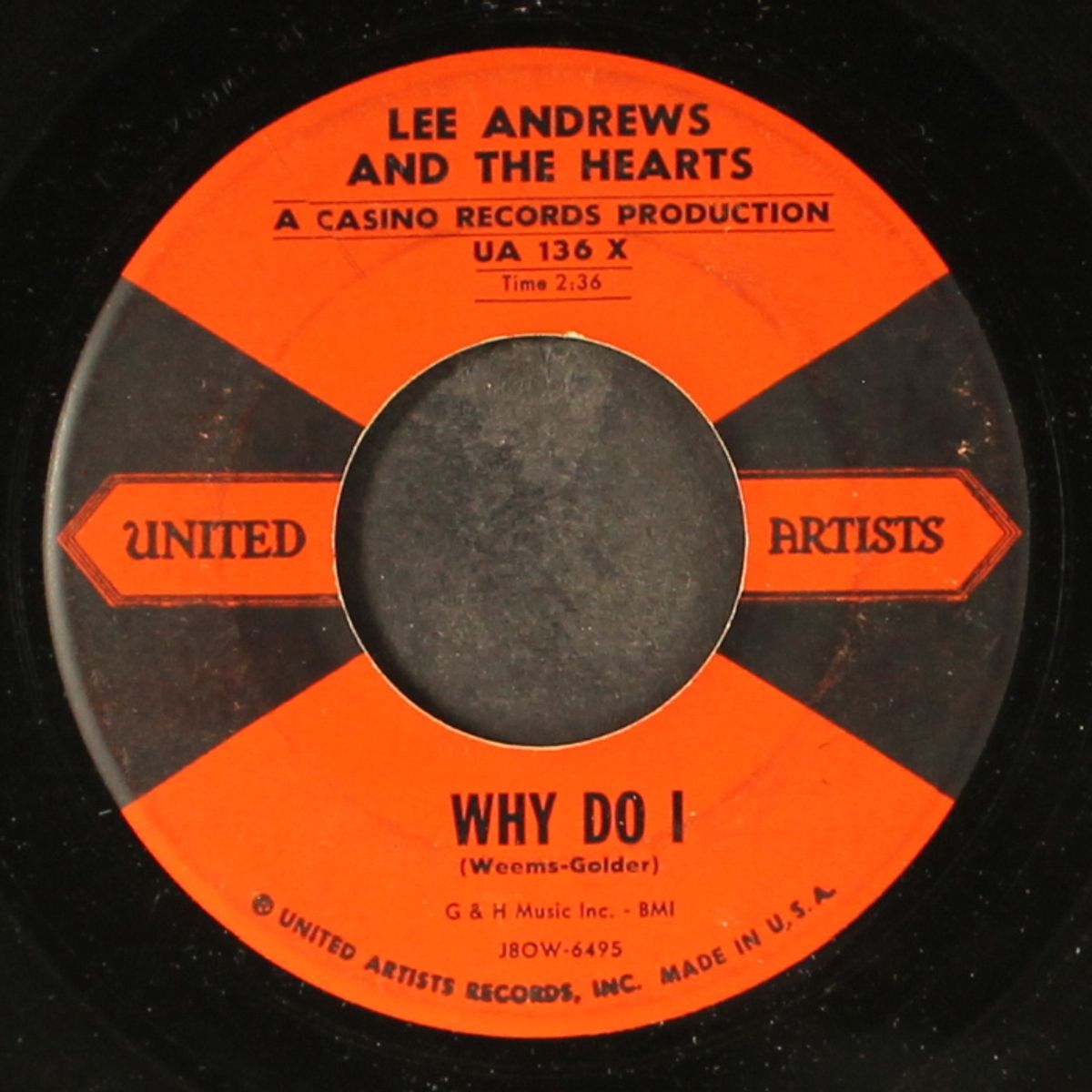 why do i / glad to be here by LEE ANDREWS & HEARTS