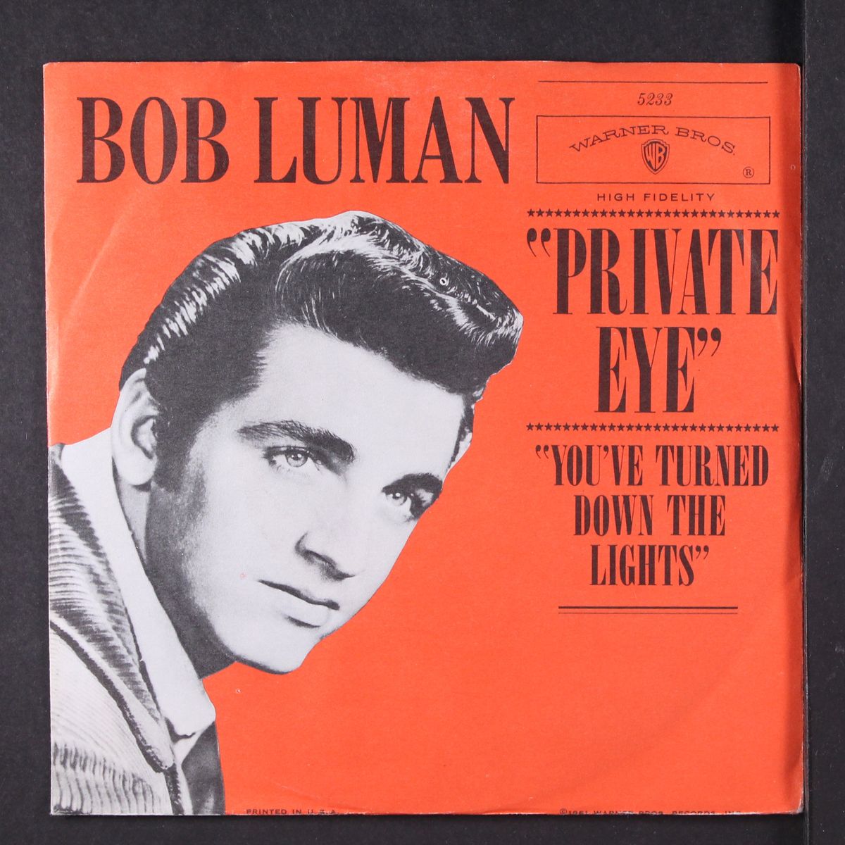 private eye by BOB LUMAN