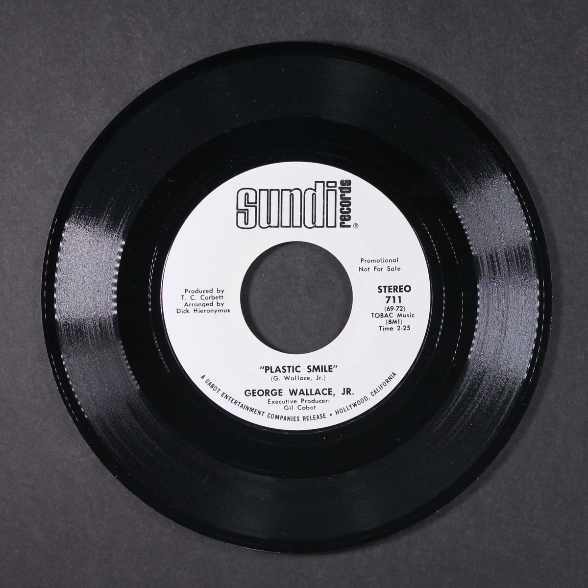 plastic smile / my guitar and my song by GEORGE WALLACE JR.