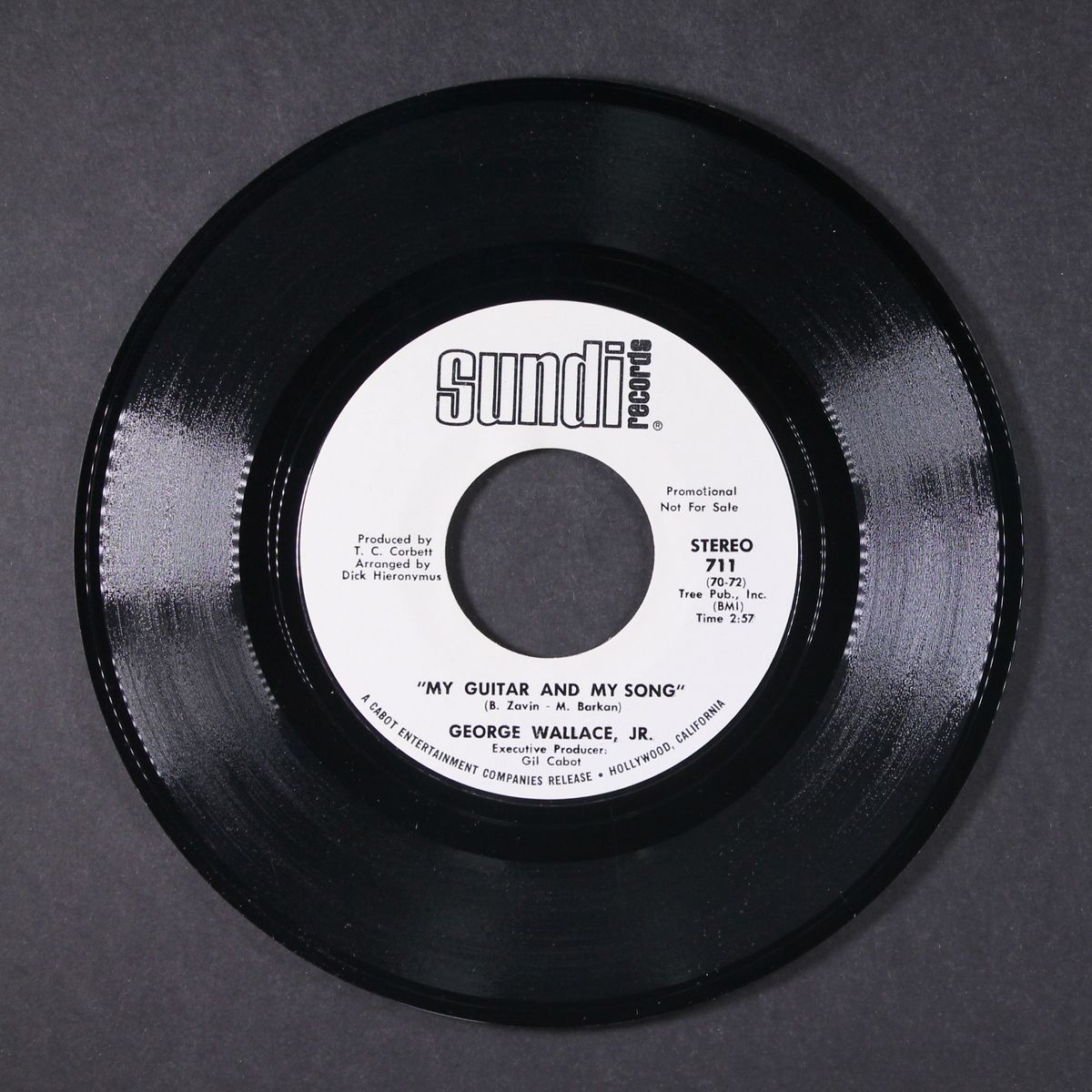 plastic smile / my guitar and my song by GEORGE WALLACE JR.
