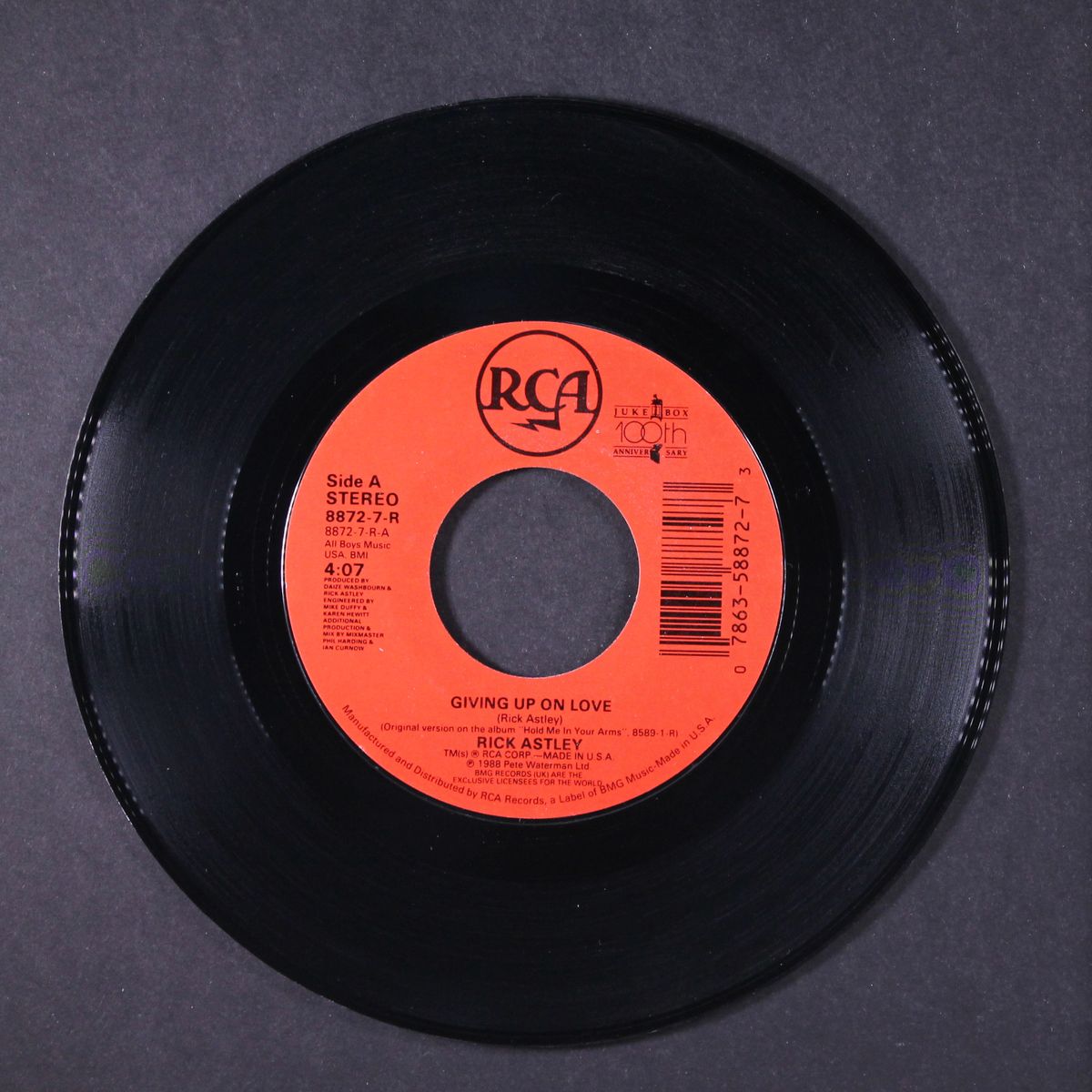 giving up on love / i'll be fine by RICK ASTLEY