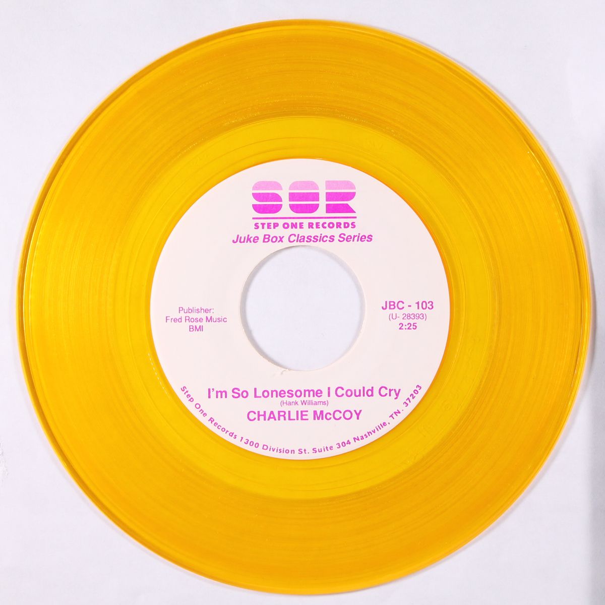 i'm so lonesome i could cry / orange blossom special by CHARLIE MCCOY