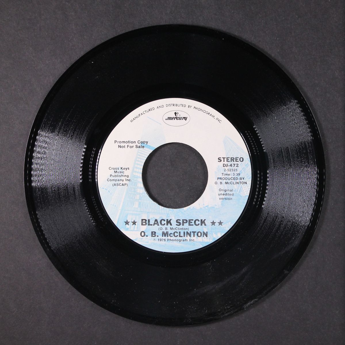 black speck by O.B. MCCLINTON