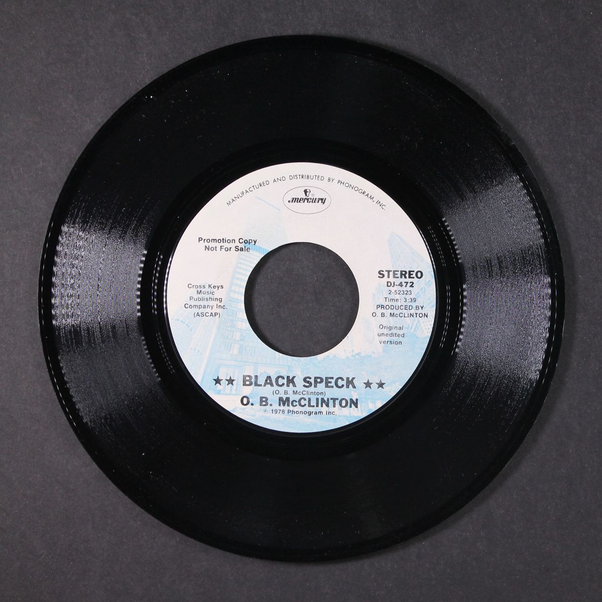 black speck by O.B. MCCLINTON