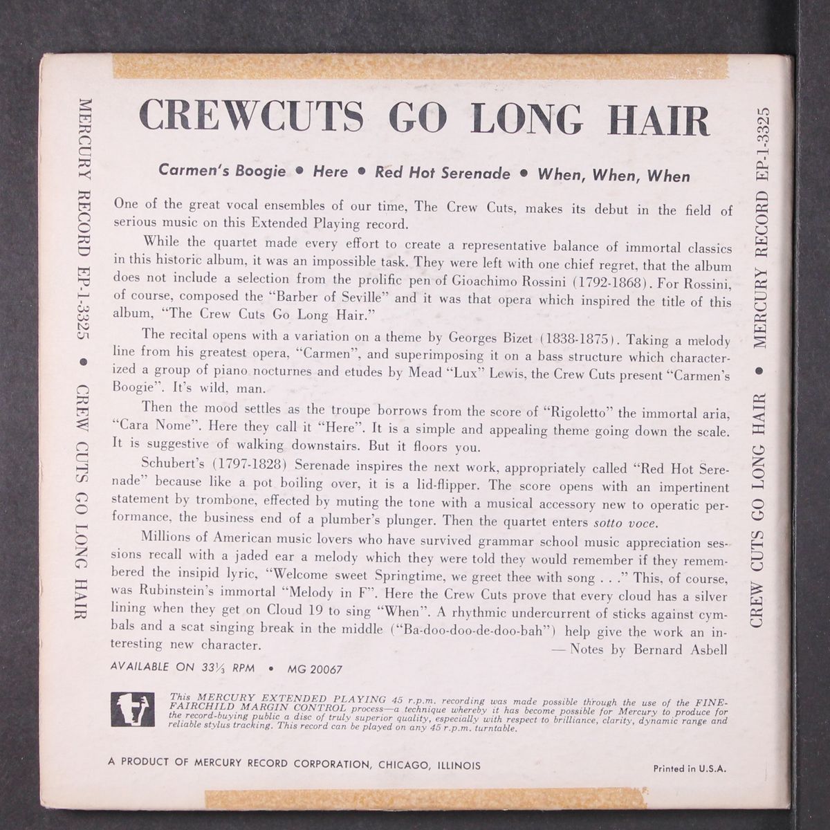 go long hair by CREW CUTS