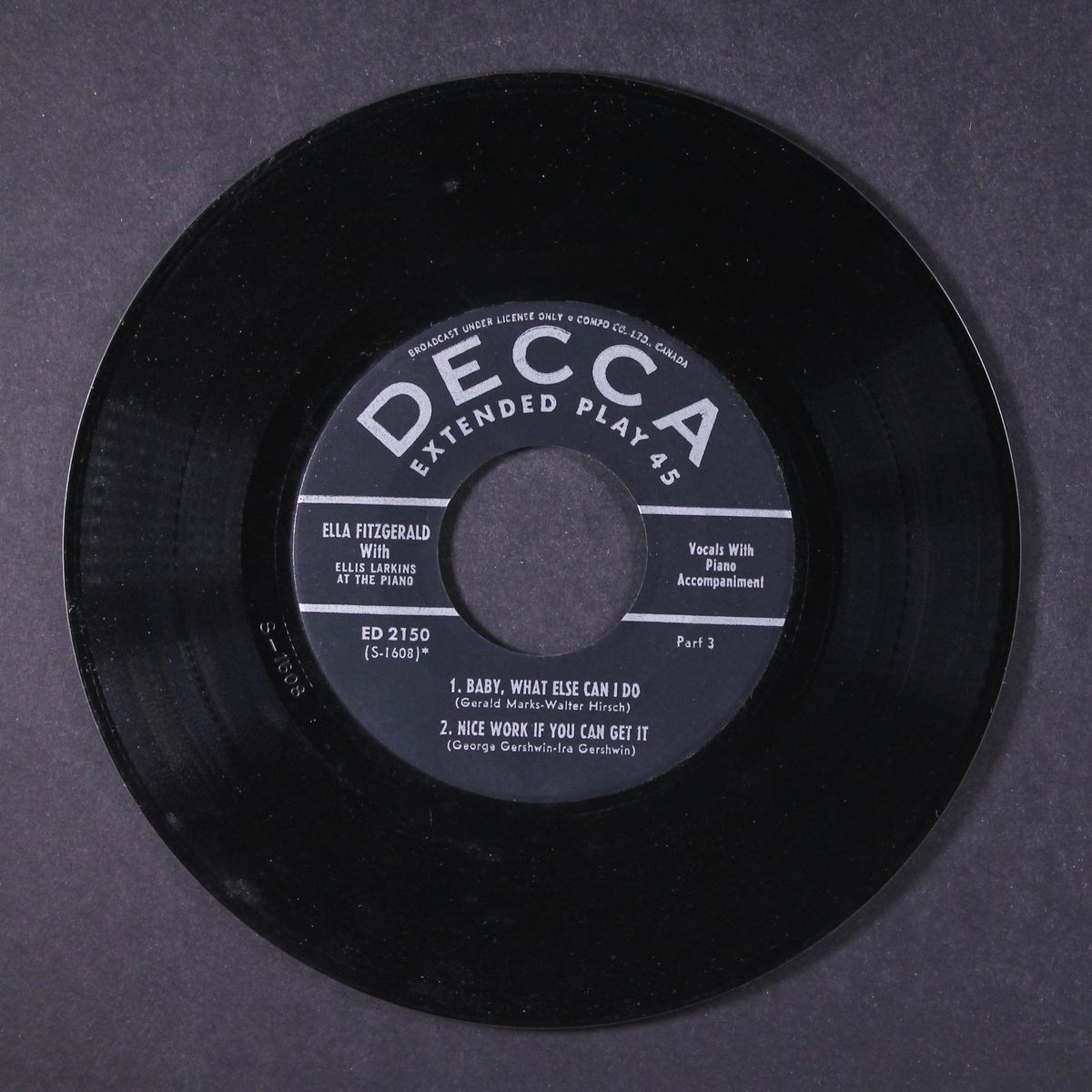 songs in a mellow mood pt. 3 by ELLA FITZGERALD